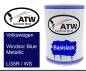 Preview: Volkswagen, Windsor Blue Metallic, LG5R / WS: 500ml Lackdose, von ATW Autoteile West.